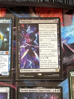 TMNT MTG Collection Lot #2 Over 100 Near Mint Cards (Mythic,R,UC,C) - Image 3