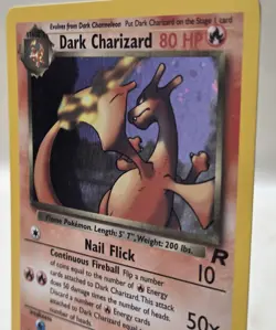 Dark Charizard #4 Team Rocket Holo Rare Pokemon Card LP-NM - Image 4