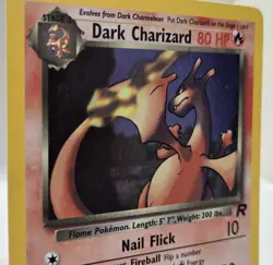 Dark Charizard #4 Team Rocket Holo Rare Pokemon Card LP-NM - Image 5