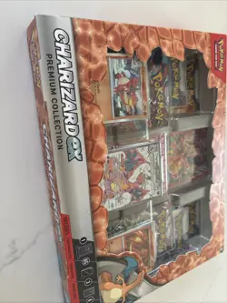 Pokemon Charizard EX Premium Collection Box Booster Promo Trading Card Game - Image 3