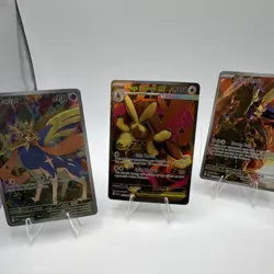 Pokemon Card Lot 4 Zacian Zamazenta Mega Lopunny EX GX Holo Standard English - Image 3