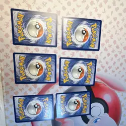 Pokemon TCG 6 Card Lot Basic Holo Mimikyu Mankey Toxel Palafin Cyclizar English - Image 2