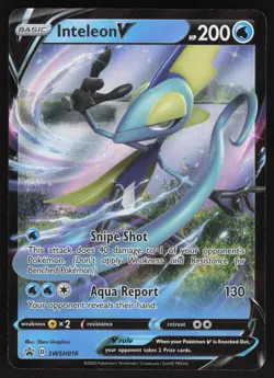 Inteleon V NM SWSH016 SWSH: Sword & Shield Promo Cards Pokemon Card - Image 1