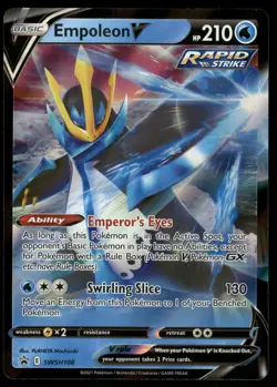 Empoleon V NM SWSH108 SWSH: Sword & Shield Promo Cards Pokemon Card - Image 1