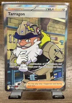 Tarragon Full Art Trainer - 116/088 Perfect Order Pokemon Card TCG - Image 1