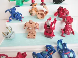 BAKUGAN 17 BATTLE BRAWLERS 6 MAGNETIC CARD 1 JUMBO RED DRAGON DRAGONOID DEKA - Image 3