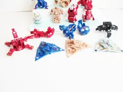 BAKUGAN 17 BATTLE BRAWLERS 6 MAGNETIC CARD 1 JUMBO RED DRAGON DRAGONOID DEKA - Image 4