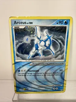 Arceus AR4 2009 Arceus Set Pokemon Card Holo Rare Exclusive HP/DMG - Image 1