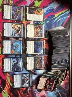TMNT MTG Collection Lot #1 Over 100 Near Mint Cards (Mythic,R,UC,C) - Image 1