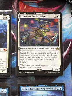 TMNT MTG Collection Lot #1 Over 100 Near Mint Cards (Mythic,R,UC,C) - Image 3