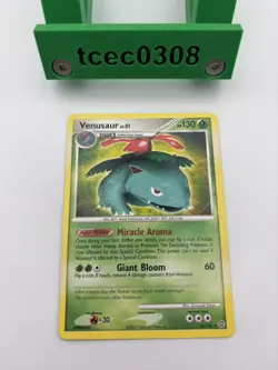 2007 Pokemon TCG Secret Wonders Venusaur Non-Holo Card 20/132 - Image 2