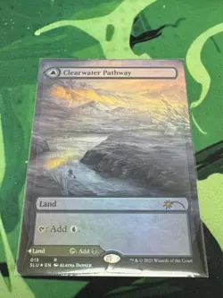 MTG English Clearwater Pathway Murkwater NM Foil Secret Lair - Image 1