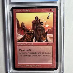 MTG Arabian Desert Nomads CGC 9.5 Gem Mint (x3 9.5 subs) 1993 - Image 3