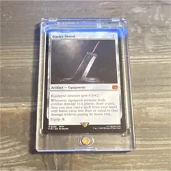 Magic: The Gathering Buster Sword Artifact Equipment Rare Final Fantasy - Image 1