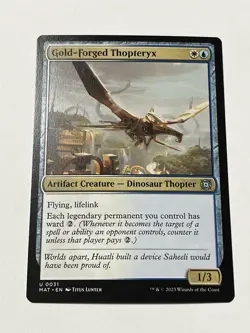 Gold-Forged Thopteryx March of the Machine: The Aftermath Regular - Image 1