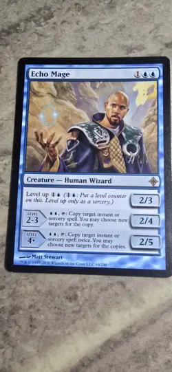 Echo Mage Rise of the Eldrazi Regular Creature Rare Human Wizard MTG NM - Image 1