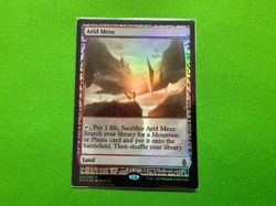 1x NM Foil Arid Mesa Zendikar Expedition MTG Magic the Gathering - Image 1