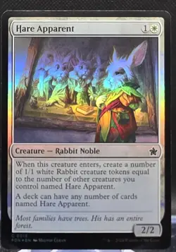 Hare Apparent #15 Foundations Foil Common - Image 1