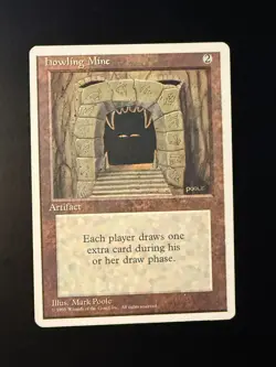 MTG - Howling Mine - Core Set 4th Edition - 1x - LP (Magic: The Gathering) - Image 1