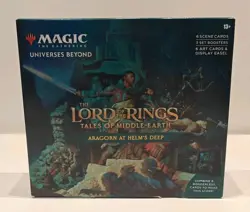 MTG LOTR Scene Box: Aragorn at Helm’s Deep – New Factory Sealed 195166207438 - Image 1