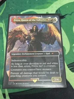 God of War Freya Queen of the Valkyries Secret Lair Regular NM Never Played - Image 1