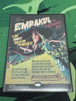 MTG Promised End Emrakul Poster Foil No.PM803 - Image 1