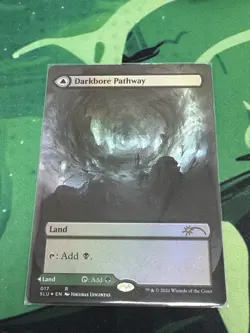 Darkbore Pathway Slitherbore KHM MTG 292 FOIL BORDERLESS RARE M/NM 1x - Image 2