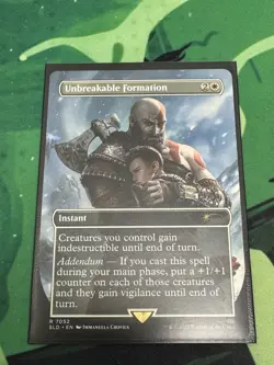 MTG Unbreakable Formation (7052/3006) Secret Lair Drop Series NM - Image 1