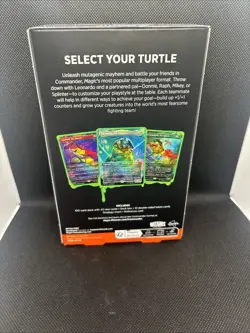 NEW Commander Deck "Turtle Power" Teenage Mutant Ninja Turtles TMT MTG - Image 2