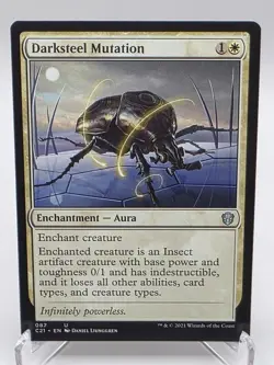 MTG Darksteel Mutation Commander 2021 Uncommon NM Magic The Gathering - Image 1