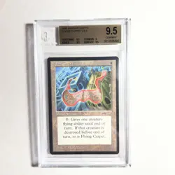 MTG Arabian Nights Flying Carpet U3 A BGS 9.5 Gem MINT (x3 9.5 subs) 1993 - Image 1