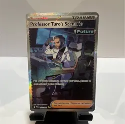 Pokemon Professor Turo's Scenario 257/182 SV04 Paradox Rift Special Illustratio… - Image 1