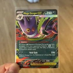 Mega Gengar EX 056/094 Double Rare Holo Phantasmal Flames NM Pokemon TCG - Image 1