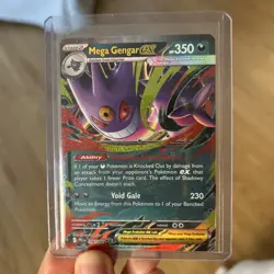 Mega Gengar EX 056/094 Double Rare Holo Phantasmal Flames NM Pokemon TCG - Image 3