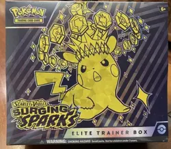 Pokemon Surging Sparks Elite Trainer Box ETB Scarlet & Violet NEW Factory Sealed - Image 1