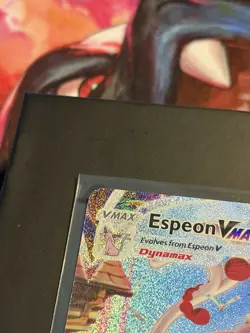Espeon VMAX Alt Art 270/264 Evolving Skies Secret Rare Pokemon NM 🔥 - Image 2