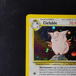Pokemon TCG Clefable Jungle 1/64 Unlimited Holo Rare LP - Image 2