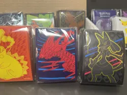 Bulk Pokemon Card Sleeves Lot 1000+ Sleeves Official Nintendo Pikachu Charizard - Image 2
