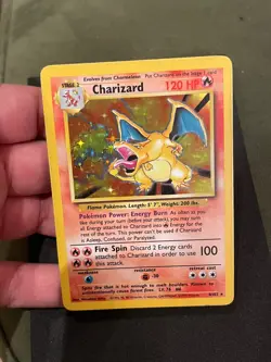 Pokemon TCG Charizard Base Set Holo Rare Card 4/102 Excellent Condition - Image 3