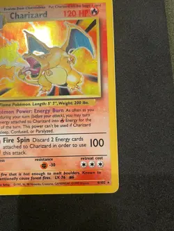 Pokemon TCG Charizard Base Set Holo Rare Card 4/102 Excellent Condition - Image 5