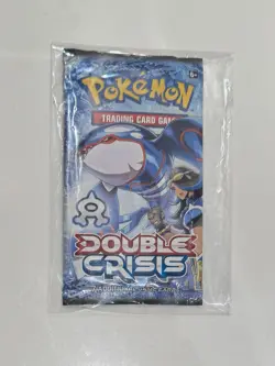 Pokemon Double Crisis 7-Card Sealed Booster Pack (Kyogre) Team Aqua - Image 1