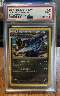 Garchomp 90/124 Dragons Exalted Holo PSA 9 Pokemon Black & White - Image 1