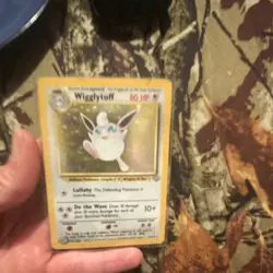 Pokemon Wigglytuff 16/64 Jungle Holo Rare 80 HP English 1999 Card - Image 3