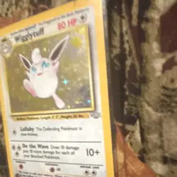 Pokemon Wigglytuff 16/64 Jungle Holo Rare 80 HP English 1999 Card - Image 4