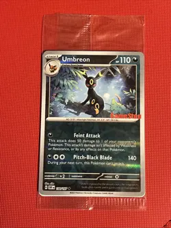 Umbreon 130/197 Gamestop Scarlet & Violet Black Star Promo Pokemon TCG NM SEALED - Image 1