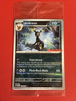 Umbreon 130/197 Gamestop Scarlet & Violet Black Star Promo Pokemon TCG NM SEALED - Image 2