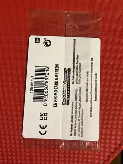 Umbreon 130/197 Gamestop Scarlet & Violet Black Star Promo Pokemon TCG NM SEALED - Image 3