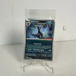 Umbreon 130/197 Reverse Holo Pokemon Gamestop Exclusive Promo Stamped Sealed - Image 1