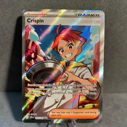 Crispin 164/142 Stellar Crown Pokemon NM - Image 1