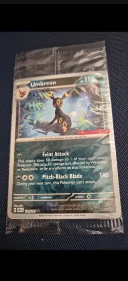 Umbreon GameStop SEALED 130/197 Reverse Holo Near Mint Pokemon Card - Image 1